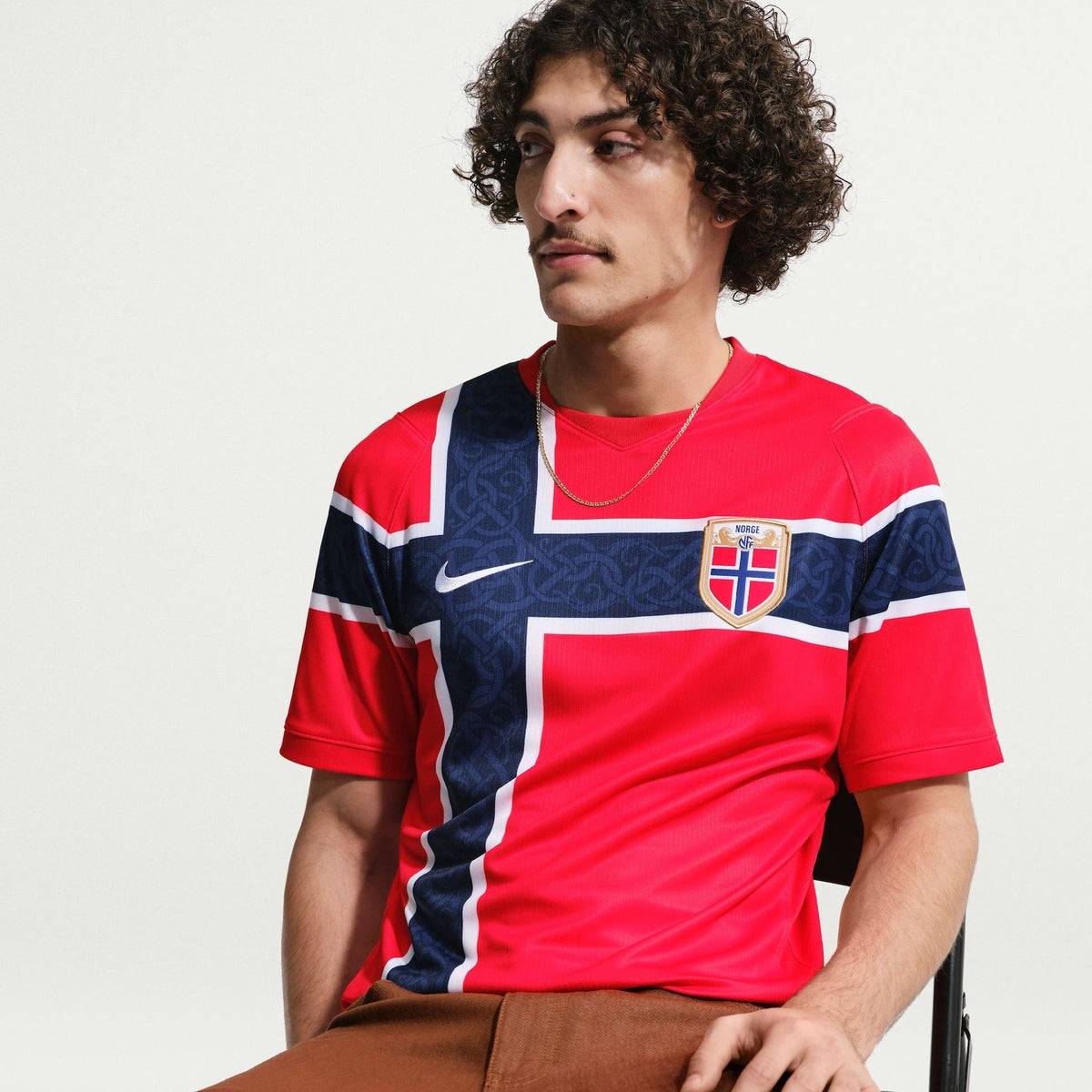 Camiseta Primera Equipación Noruega Mundial 2026 — Erling Haaland 9 — vista 3