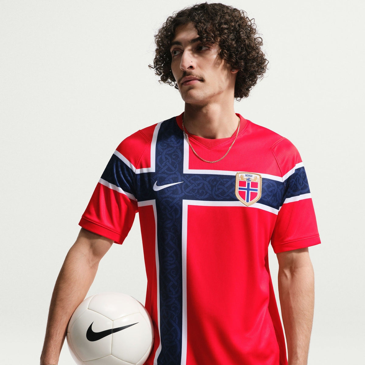 Camiseta Primera Equipación Noruega Mundial 2026 — Erling Haaland 9 — vista 2