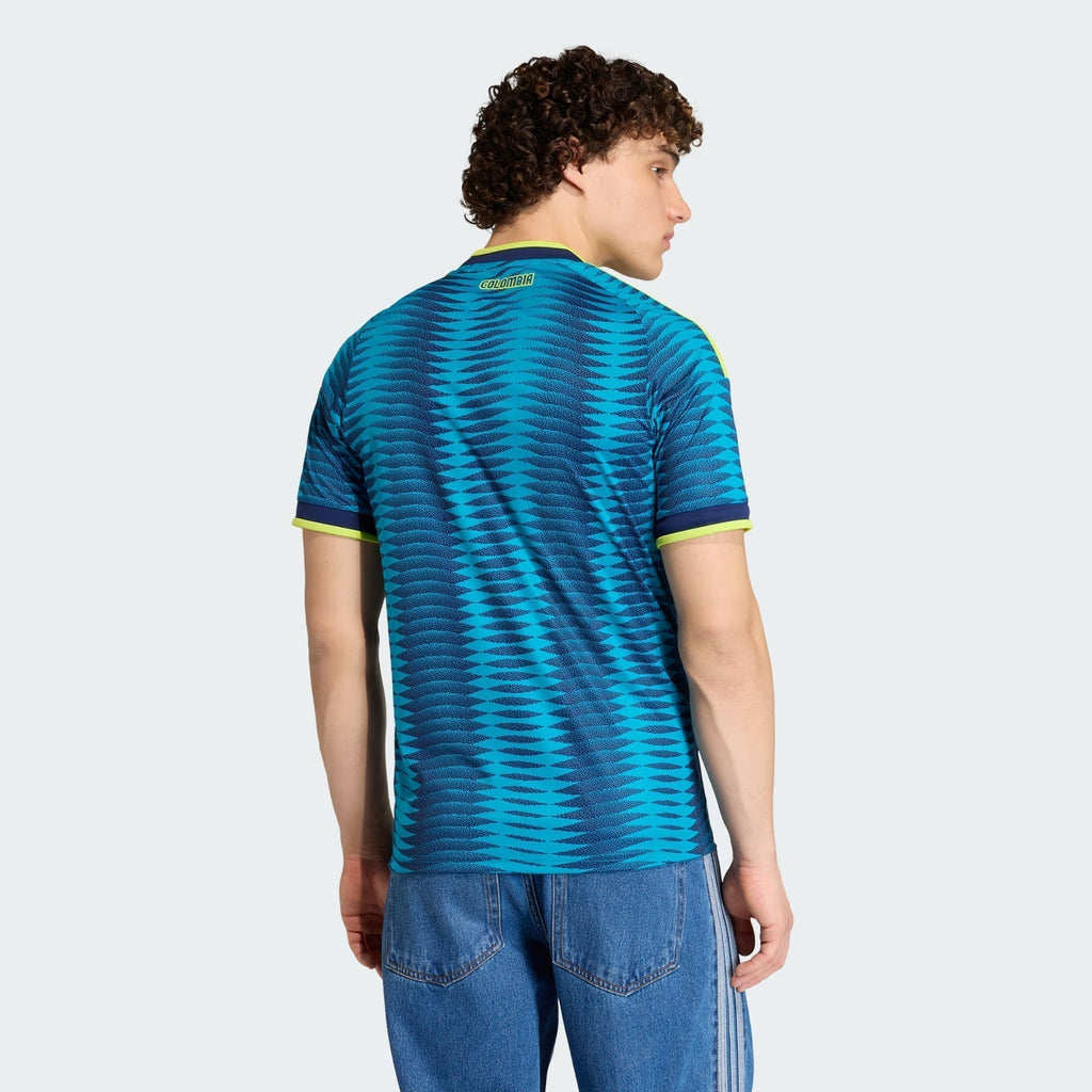 Camiseta Segunda Equipación Colombia Mundial 2026 — James Rodríguez 10 — vista 3