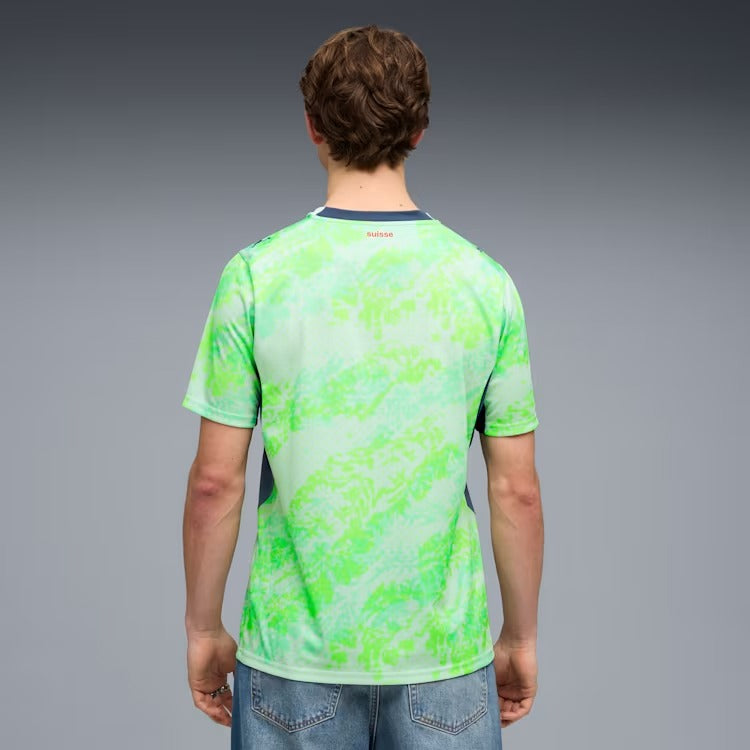 Camiseta Segunda Equipación Mundial 2026 Suiza — Vista 3