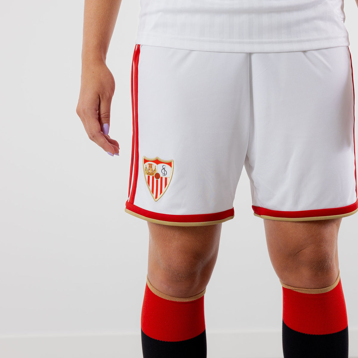 Short blanco del Sevilla FC 26/27 para niño - vista 1