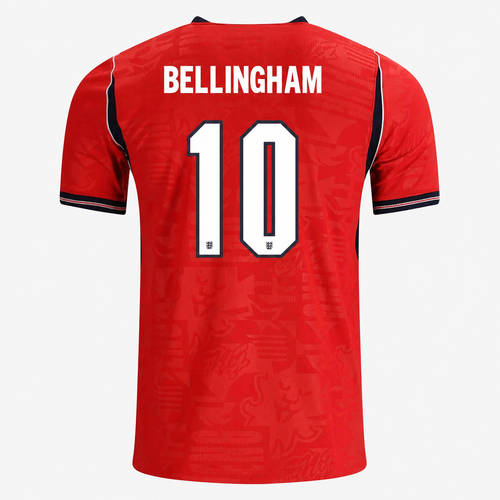 England BELLINGHAM 10 ユニフォーム England 2026 World Cup Away Jersey — Jude Bellingham 10