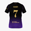 Camiseta Versión Jugador Segunda Equipación Barcelona 26/27 — Fermín López 7 — vista trasera sin parche