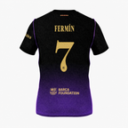 Camiseta Versión Jugador Segunda Equipación Barcelona 26/27 — Fermín López 7 — vista trasera sin parche