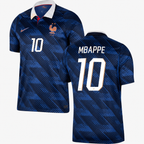 Camiseta Primera Equipación Francia Mundial 2026 — Kylian Mbappé 10 — frente y espalda