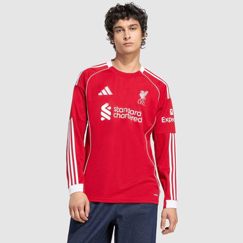 Liverpool 2025/26 Home Long Sleeve Jersey — image 1