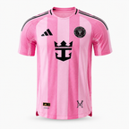 Camiseta versión jugador Inter Miami Euforia 2025, vista frontal 3D
