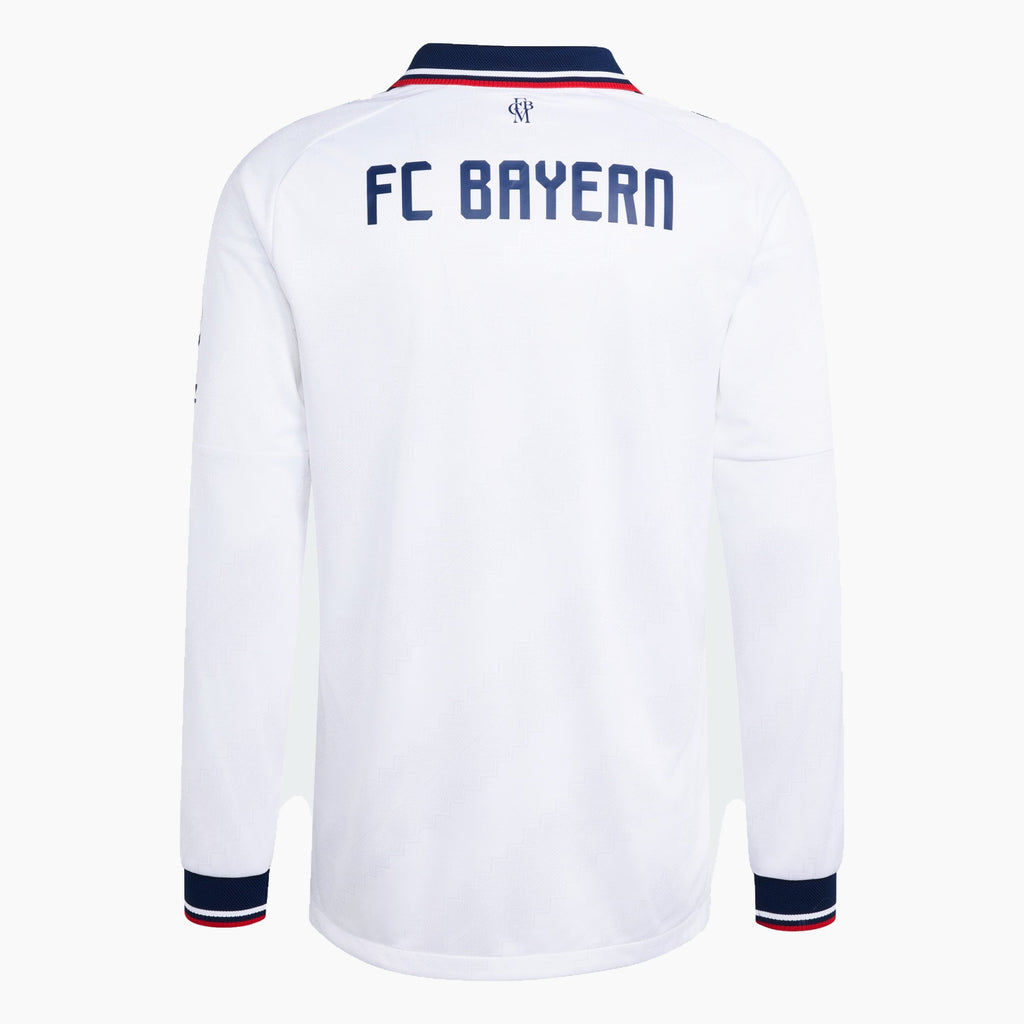 Bayern Munich 2026/27 Away player jersey long sleeve, KANE 9 - back view of the base shirt without personalisation