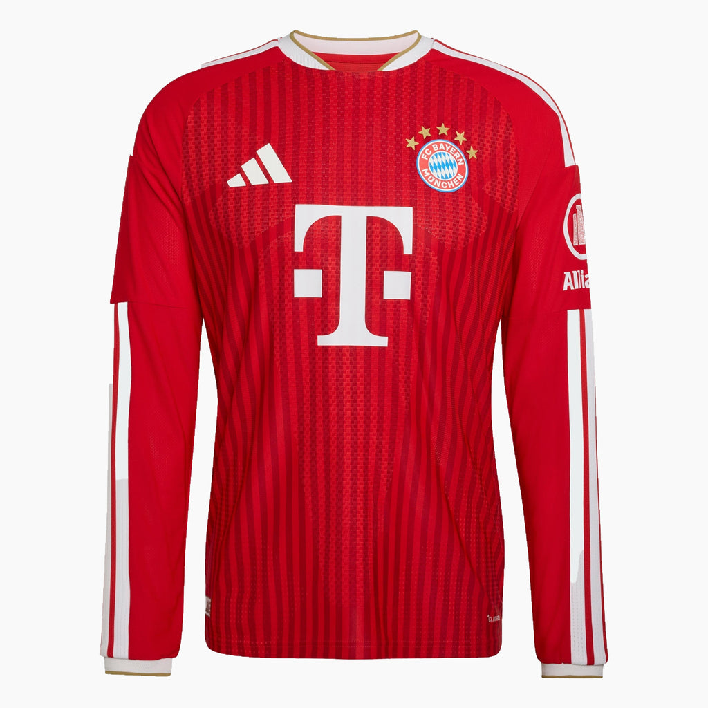 Bayern Munich 2026/27 Home player jersey long sleeve, KANE 9 - front view