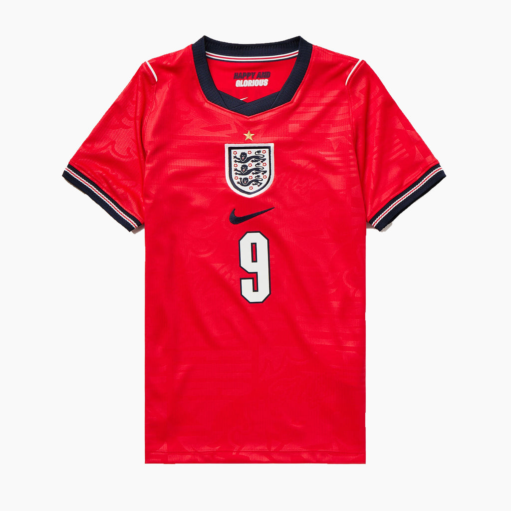 England 2026 Away kids kit, KANE 9 - front view