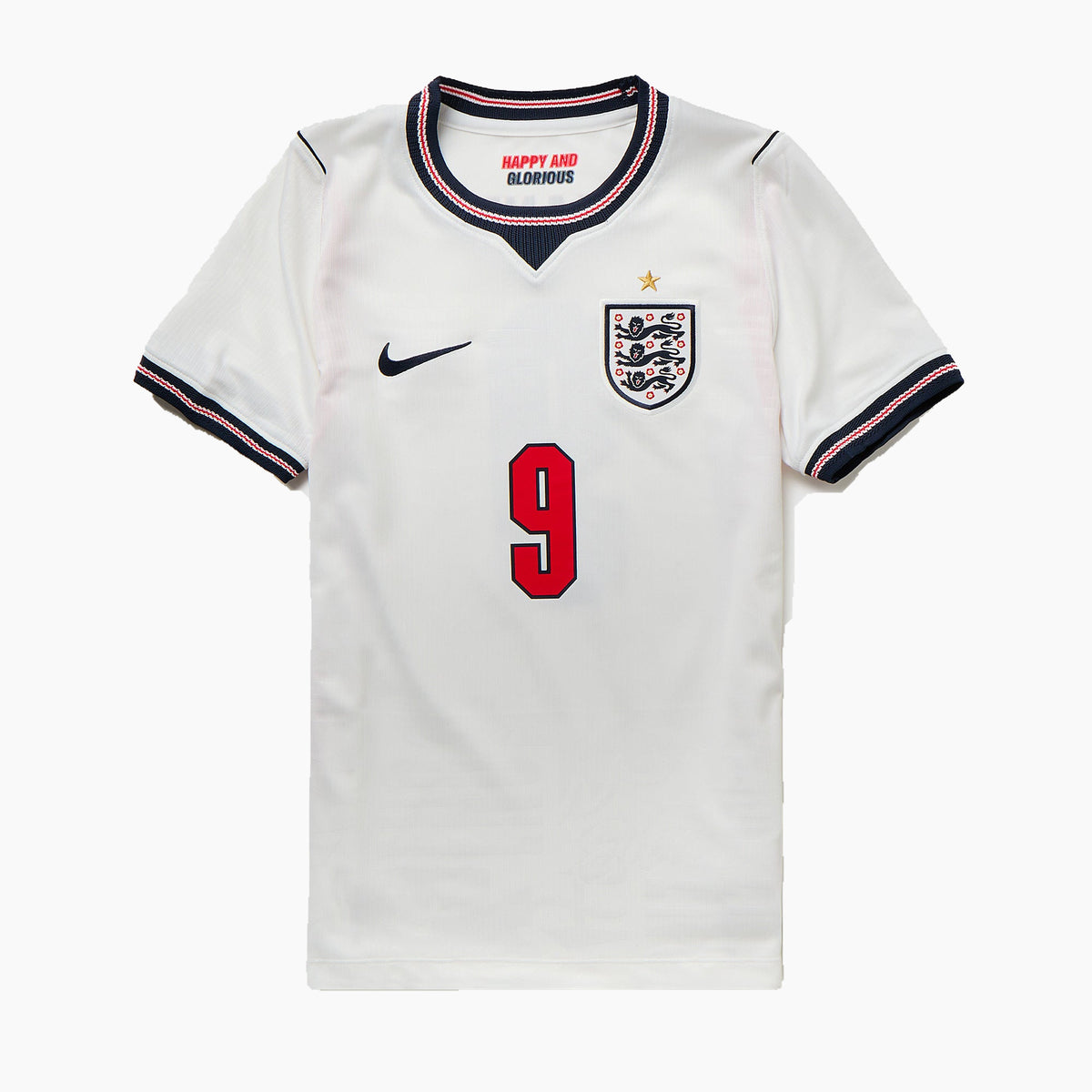 England 2026 Heim-Kinder-Set, KANE 9 - Vorderansicht