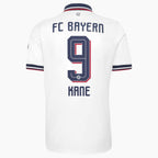 Bayern München 2026/27 Auswärts-Fantrikot - personalisierte Rückseite mit KANE 9