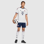 Bayern Munich 2026/27 away player jersey, KANE 9 - full-length front view of the base shirt worn by a model