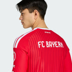 Bayern Munich 2026/27 home player version long sleeve, KANE 9 - back neckline and fabric detail