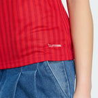 Bayern Munich 2026/27 home women's shirt, KANE 9 - lower hem and fabric detail