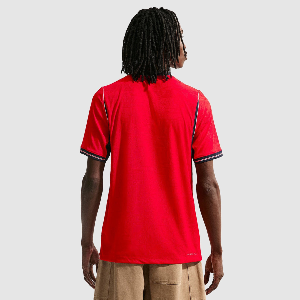 England 2026 away player version, KANE 9 - back view of the base shirt worn by a model