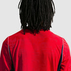 England 2026 away player version, KANE 9 - back neckline and fabric detail