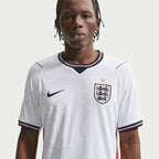 England 2026 home player version, KANE 9 - crest, collar and shoulder detail