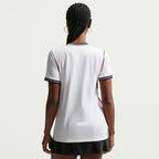 England 2026 home women's shirt, KANE 9 - back view of the base shirt worn by a model