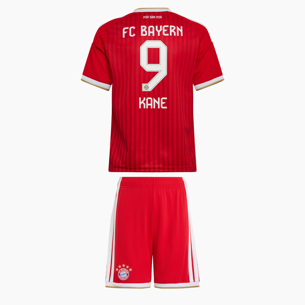 Bayern Munich 2026/27 Home kids kit, KANE 9 - shirt and shorts
