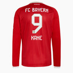 Bayern Munich 2026/27 Home fan shirt long sleeve, KANE 9 - KANE 9 back view