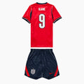 England 2026 Away kids kit, KANE 9 - shirt and shorts