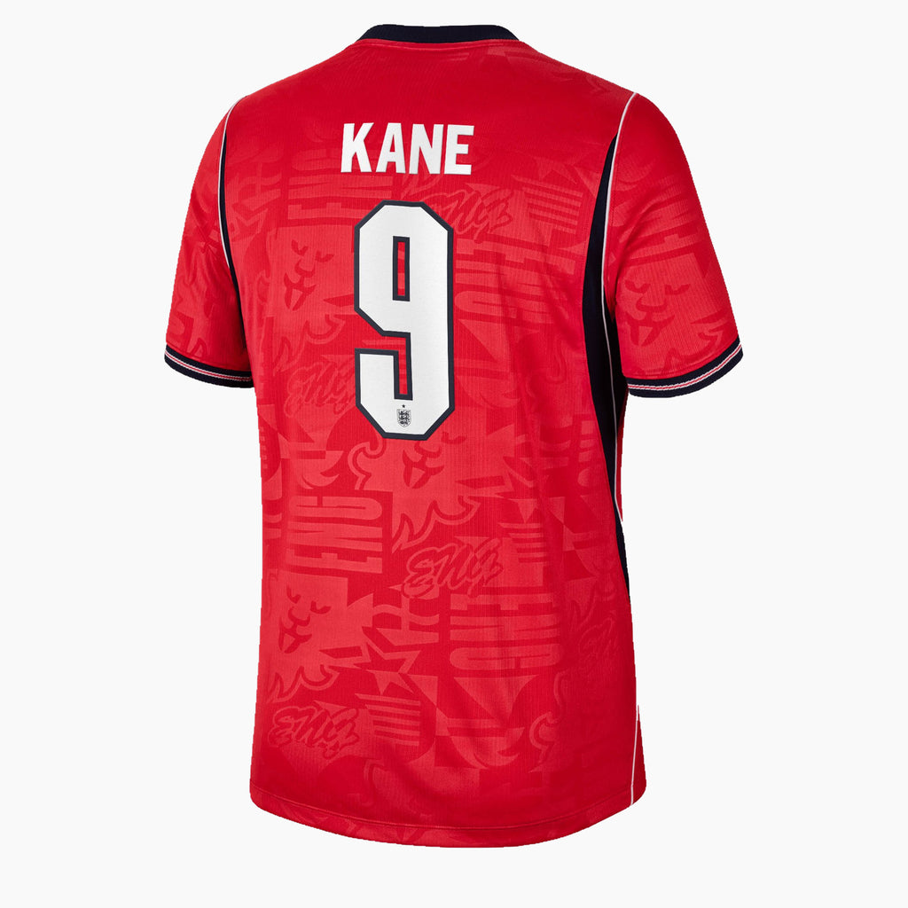 England 2026 Away fan shirt, KANE 9 - KANE 9 back view