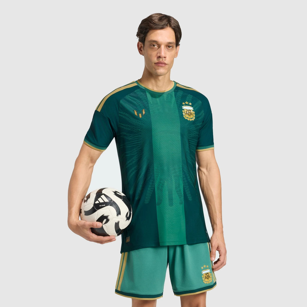 Camiseta Versión Jugador Argentina Messi 26 Verde