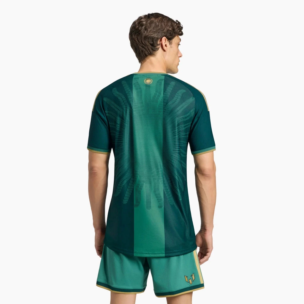 Camiseta Versión Jugador Argentina Messi 26 Verde — Vista 4