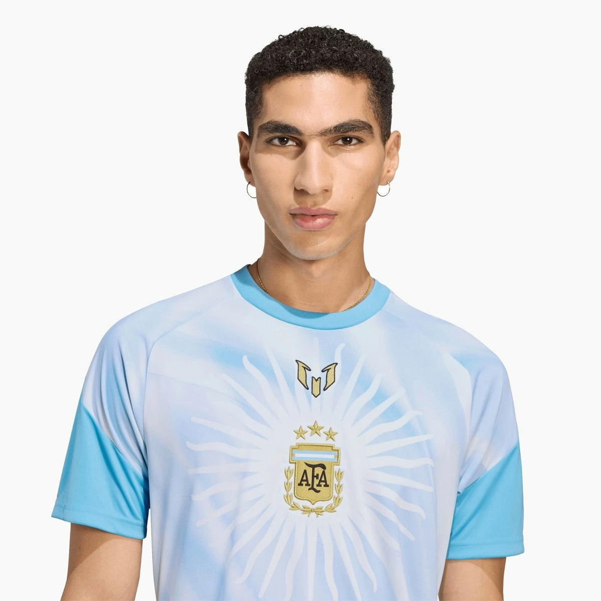 Camiseta Pre-Match Argentina Messi 26 — Vista 3
