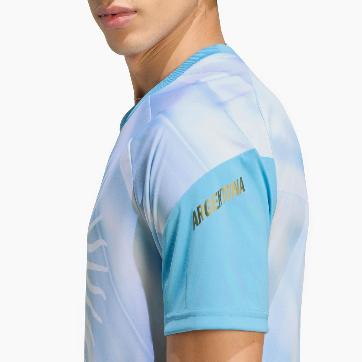 Camiseta Pre-Match Argentina Messi 26 — Vista 4