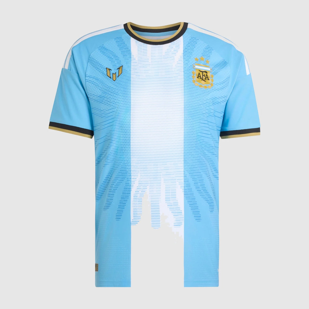 Camiseta Versión Jugador Argentina Messi 26 Último Tango — frente