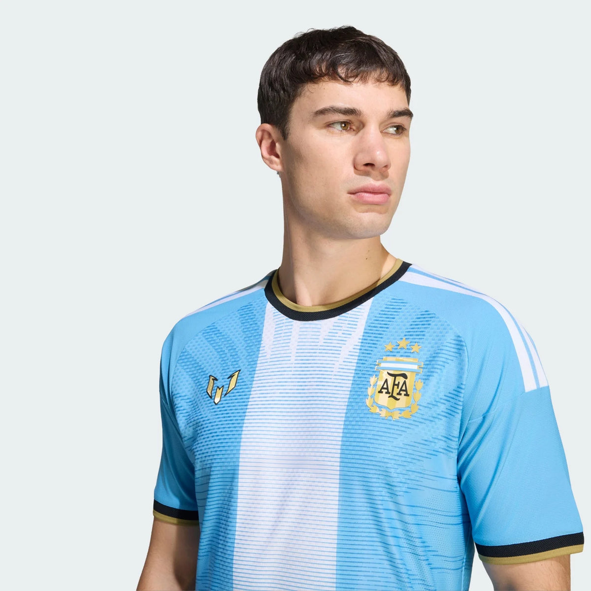 Camiseta Versión Jugador Argentina Messi 26 Último Tango — Vista 7
