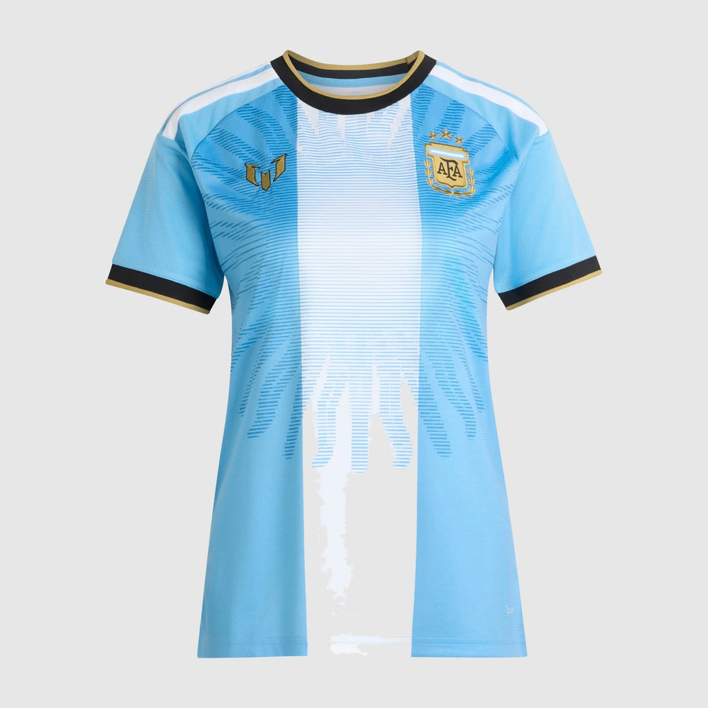 Camiseta Mujer Argentina Messi 26 Último Tango — frente