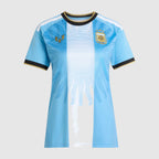 Camiseta Mujer Argentina Messi 26 Último Tango — frente