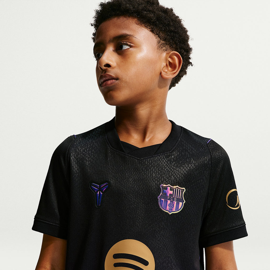 Camiseta Niño Segunda Equipación Barcelona 26/27 — Vista 3