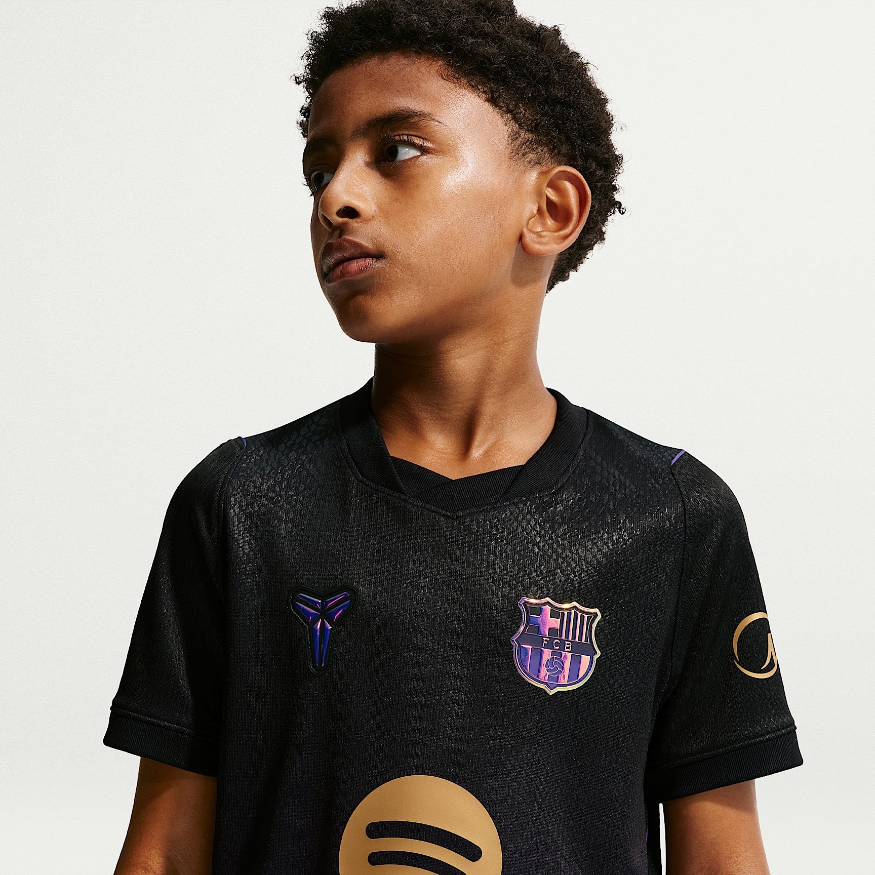 Camiseta Niño Segunda Equipación Barcelona 26/27 — Vista 3