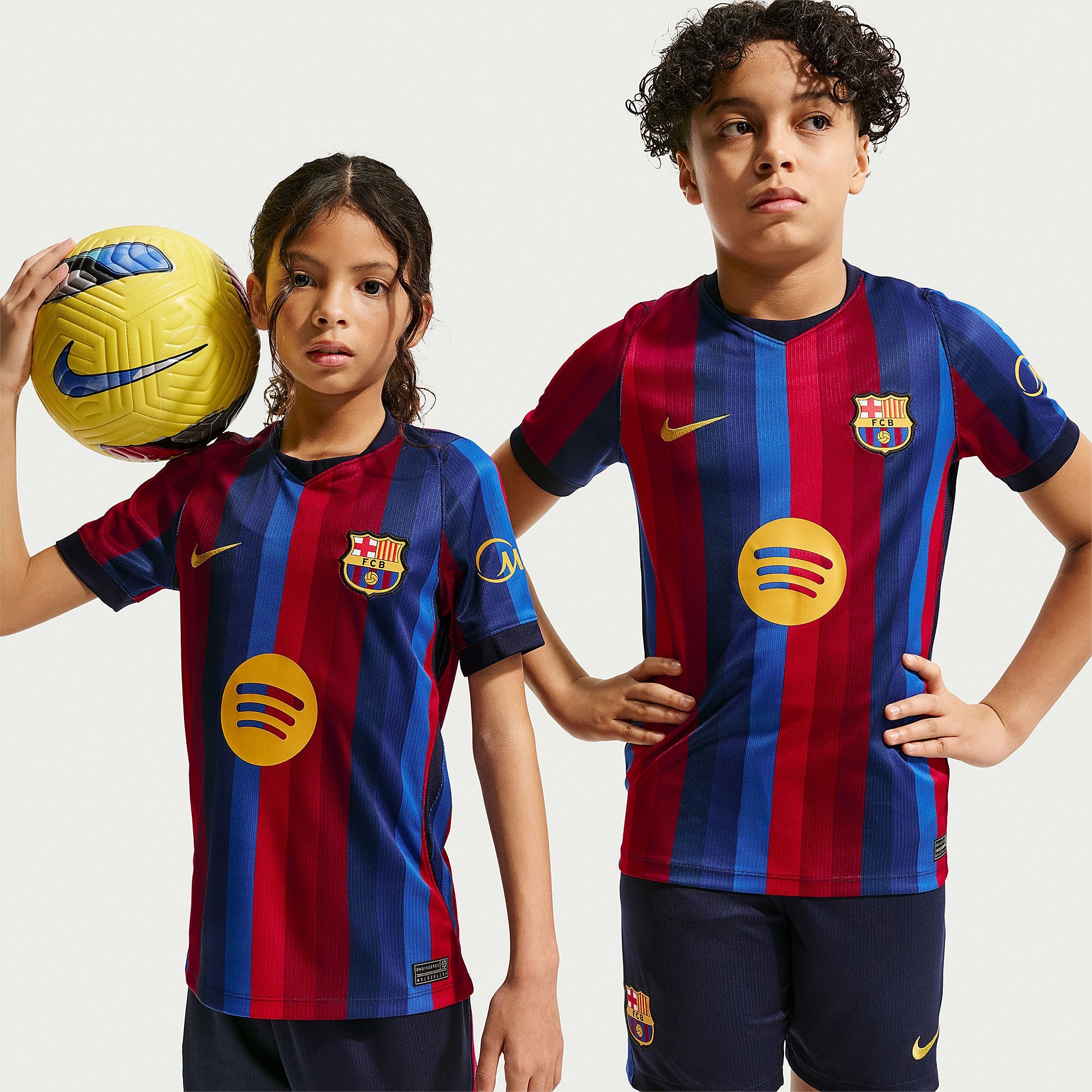 Camiseta Niño Primera Equipación Barcelona 26/27 — Vista 2