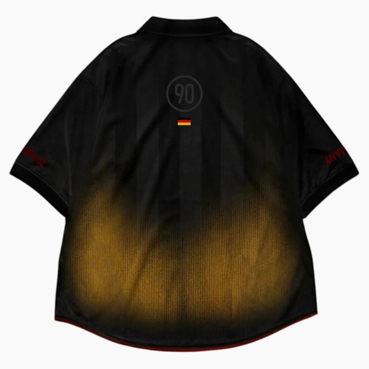 Camiseta Retro Alemania Travis Scott Cactus Jack x Nike Total 90 — Espalda