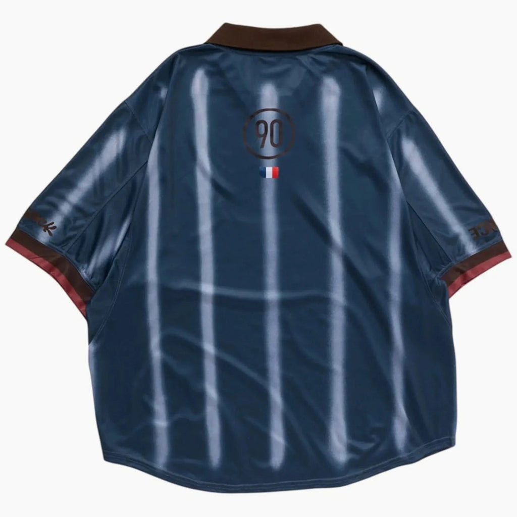 Camiseta Retro Francia Travis Scott Cactus Jack x Nike Total 90 — Espalda