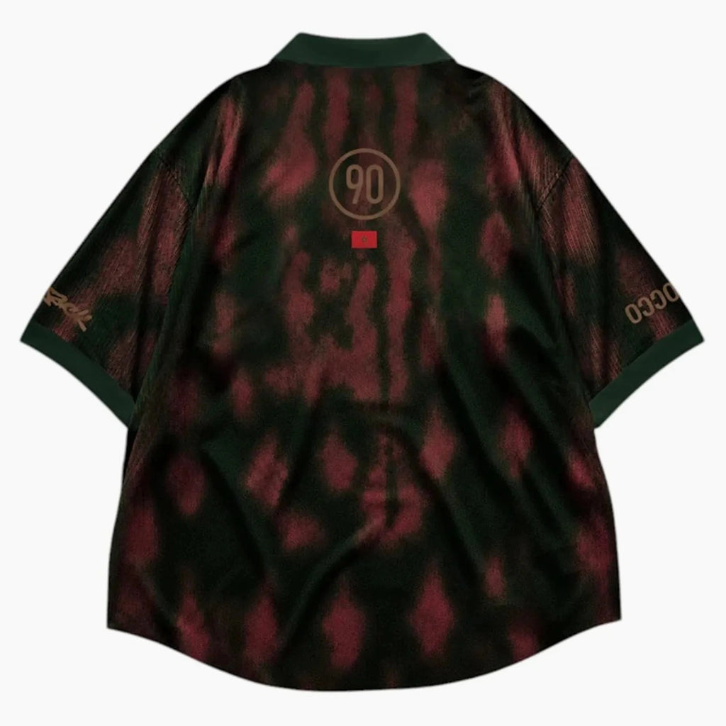 Camiseta Retro Marruecos Travis Scott Cactus Jack x Nike Total 90 — Espalda