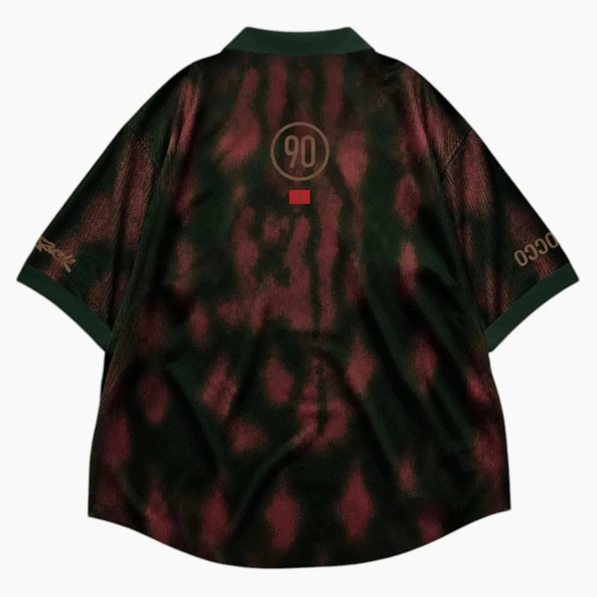 Camiseta Retro Marruecos Travis Scott Cactus Jack x Nike Total 90 — Espalda