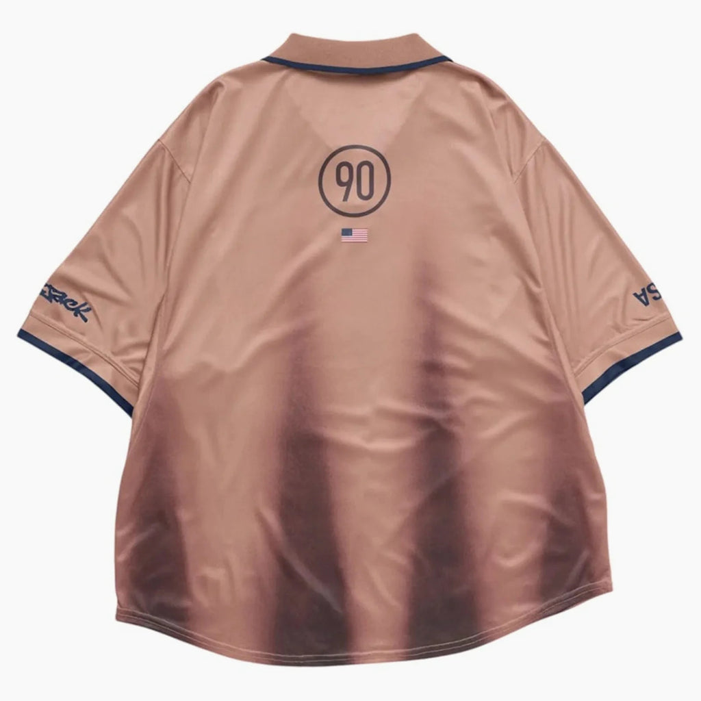 Camiseta Retro Estados Unidos I Travis Scott Cactus Jack x Nike Total 90 — Espalda