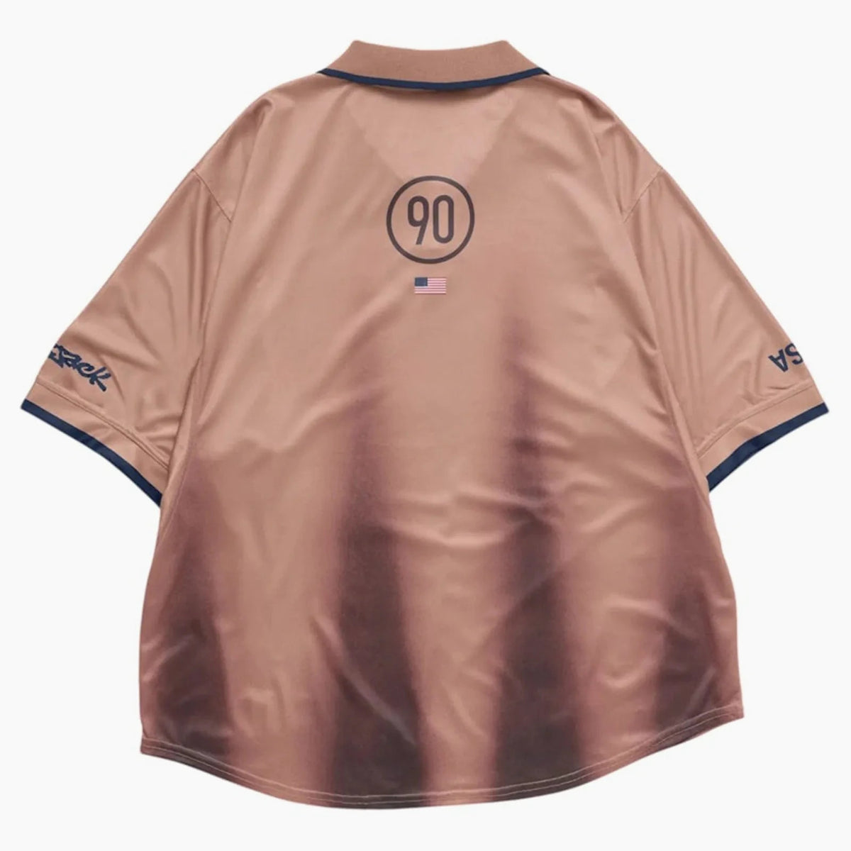 Camiseta Retro Estados Unidos I Travis Scott Cactus Jack x Nike Total 90 — Espalda