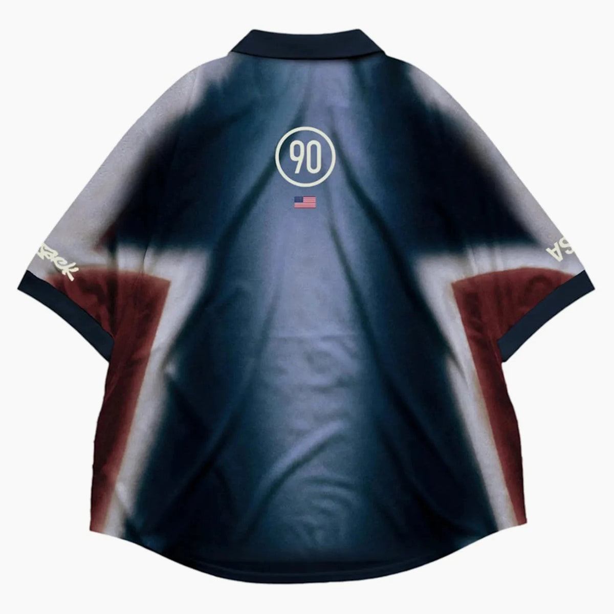 Camiseta Retro Estados Unidos II Travis Scott Cactus Jack x Nike Total 90 — Espalda