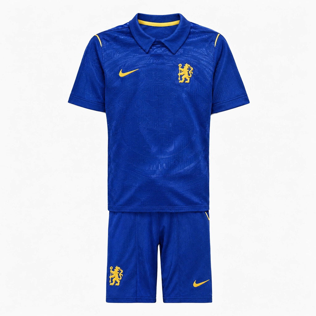 Conjunto 1Âª EquipaciÃ³n Chelsea 26/27 NiÃ±o