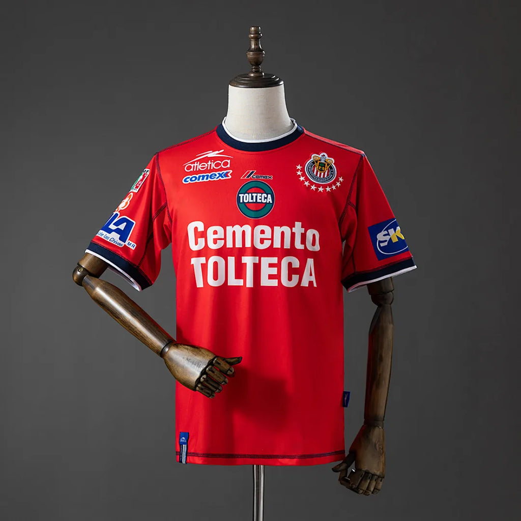 Camiseta Retro 1ª Equipación Chivas Guadalajara 02/03