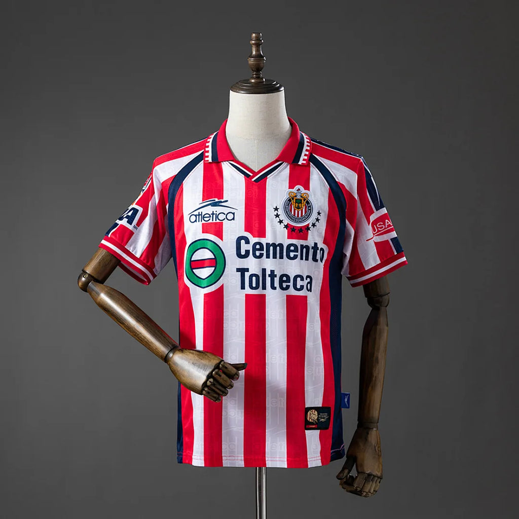 Camiseta Retro 1ª Equipación Chivas Guadalajara 99/00