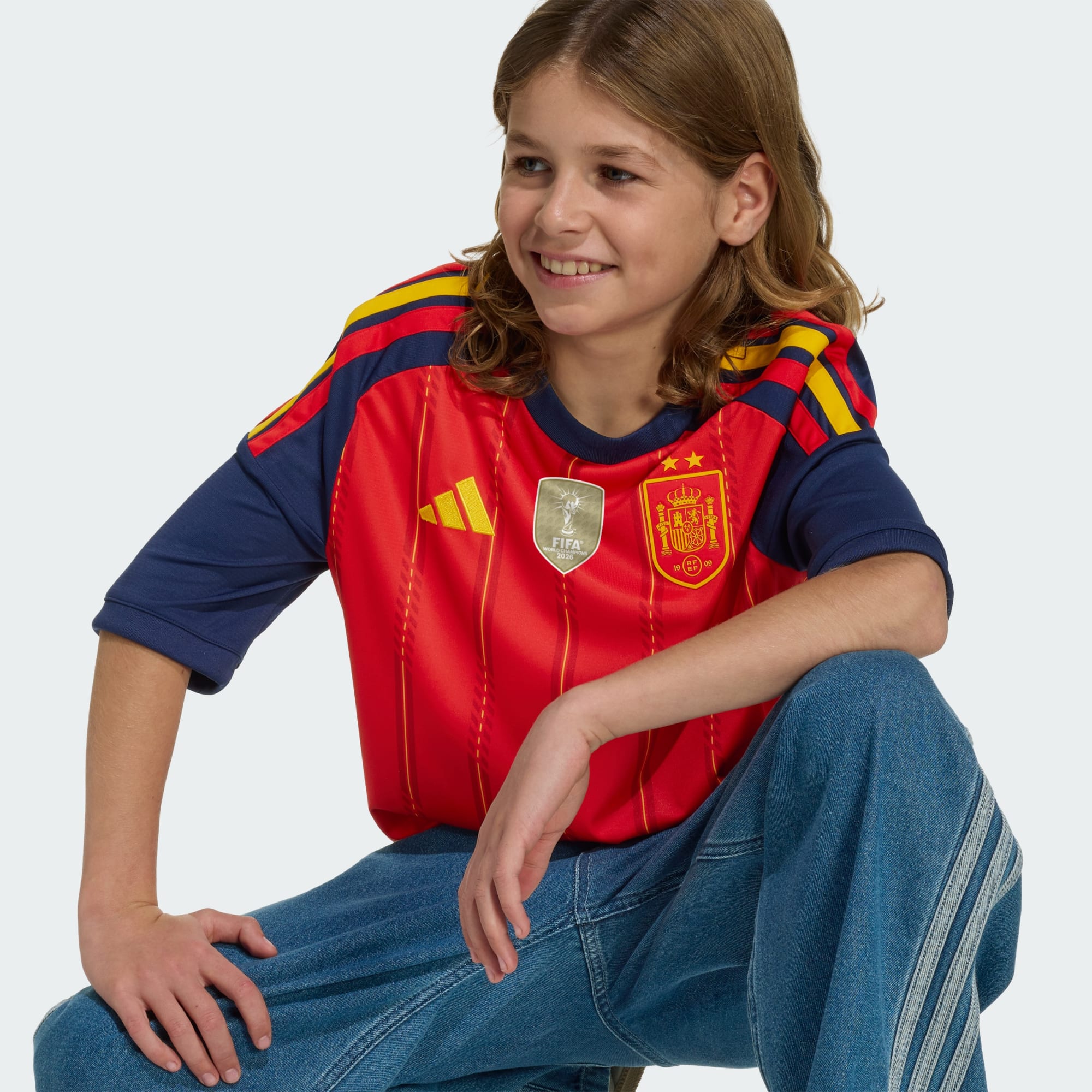 Equipación Niño Primera Mundial Campeón 2026 — Vista 2