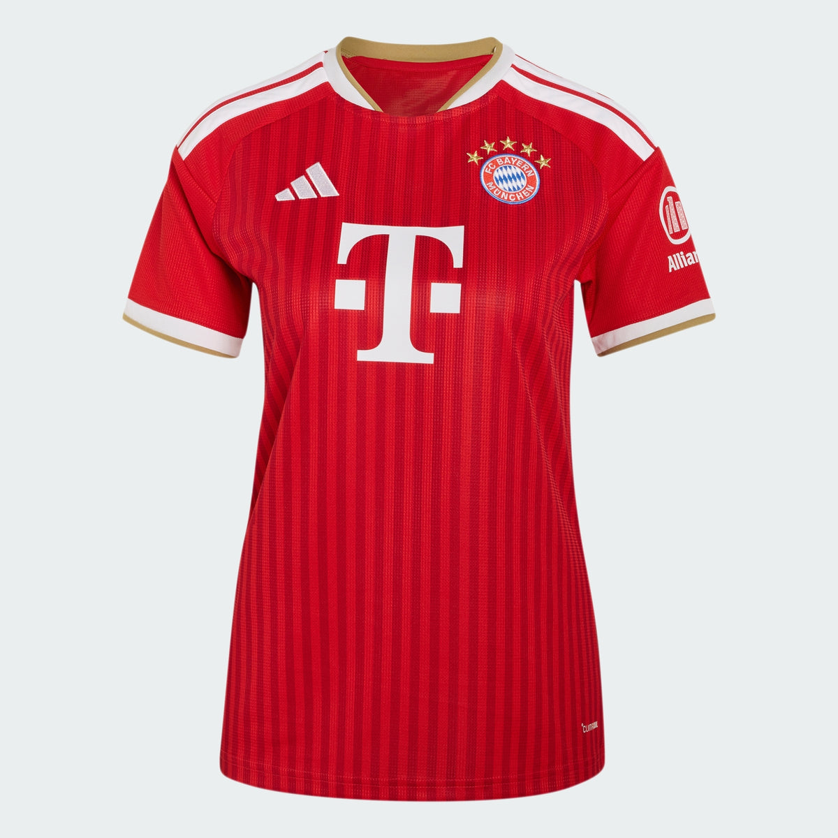 Bayern Munich 2026/27 home women’s shirt — front of base shirt